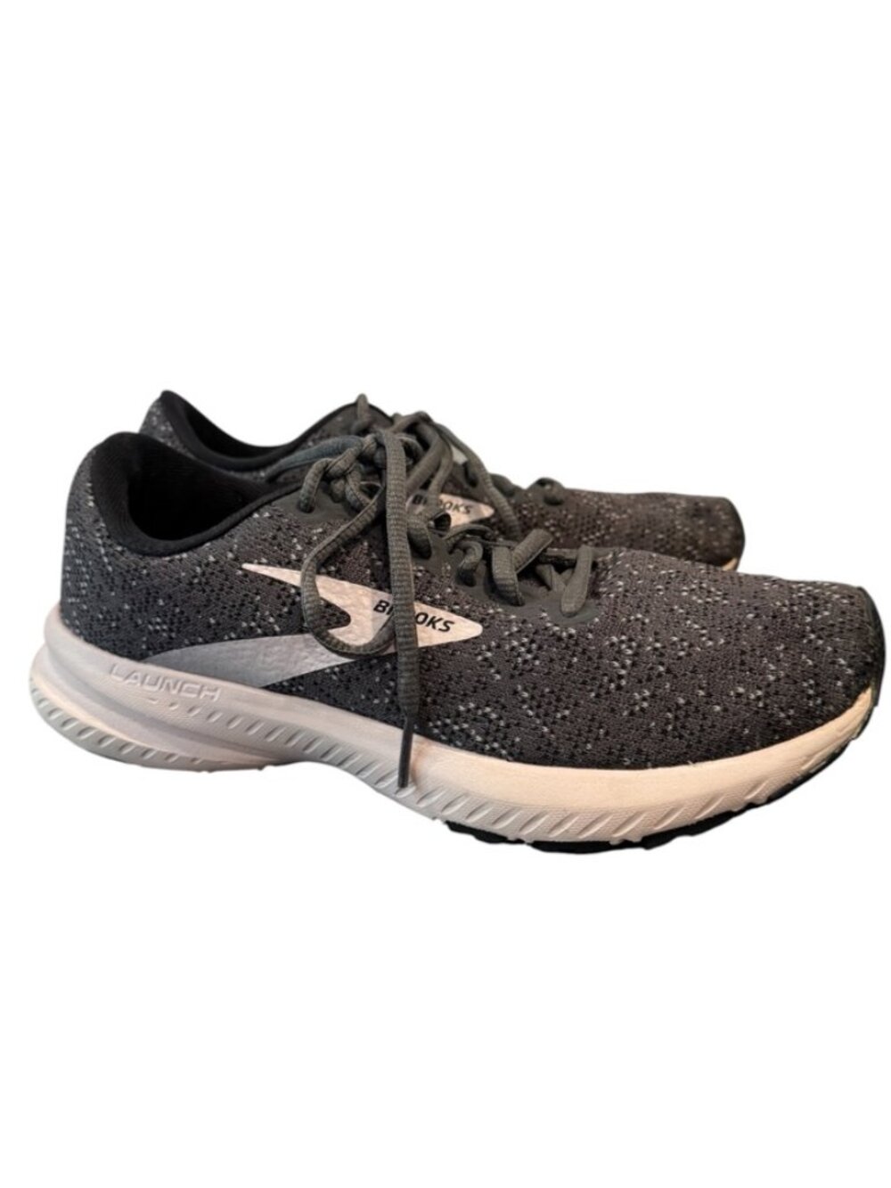 Brooks Launch 7 Running Shoes Women’s Size 8 Gray Lightweight Athletic Sneakers